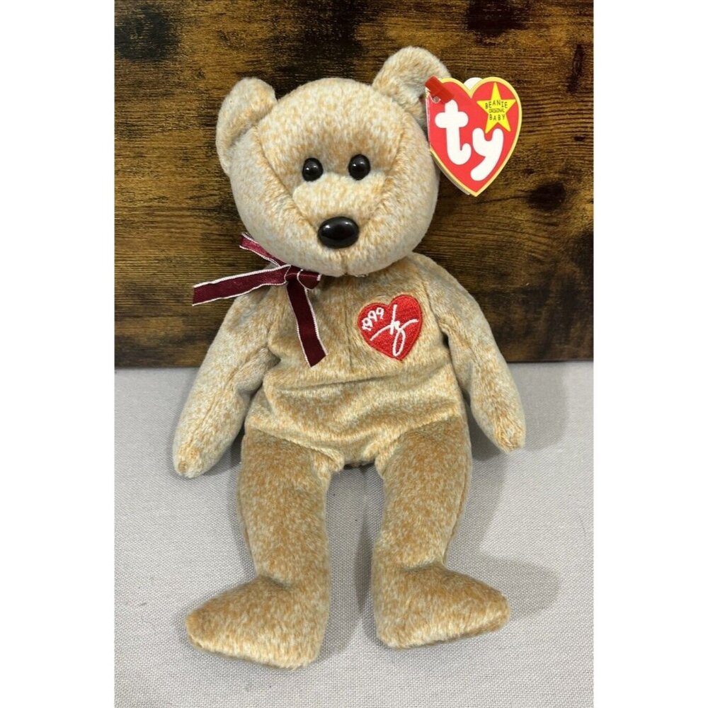 VINTAGE TY Beanie Baby 1999 SIGNATURE BEAR